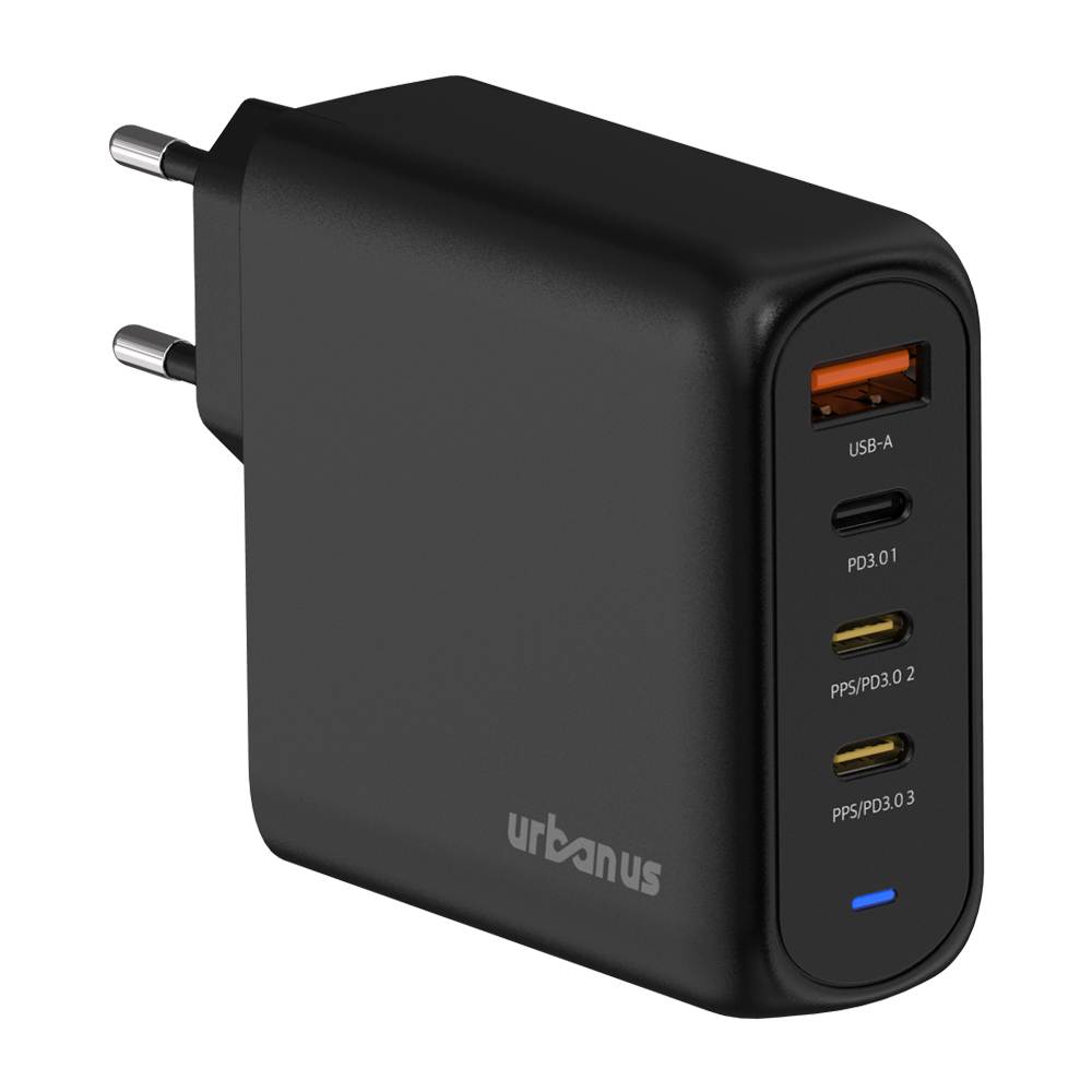 어반어스 GaN 140W A타입 C타입 4포트 PD PPS 멀티 초고속 충전기, 블랙, 1개 31,900원