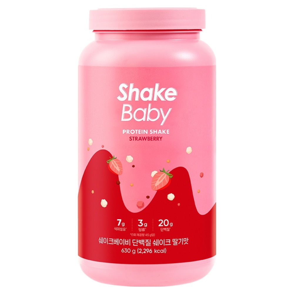 쉐이크베이비 락토컷 단백질 쉐이크 딸기맛, 630g, 1개 27,700원