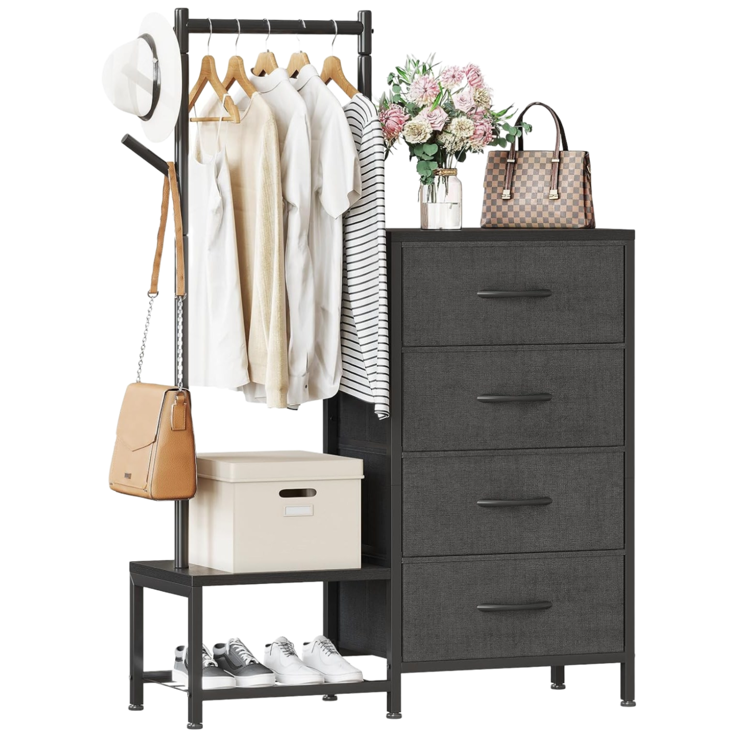 AODK 다용도 패브릭 서랍장 서랍장 수납장 수납 천으로 만든 35,000원