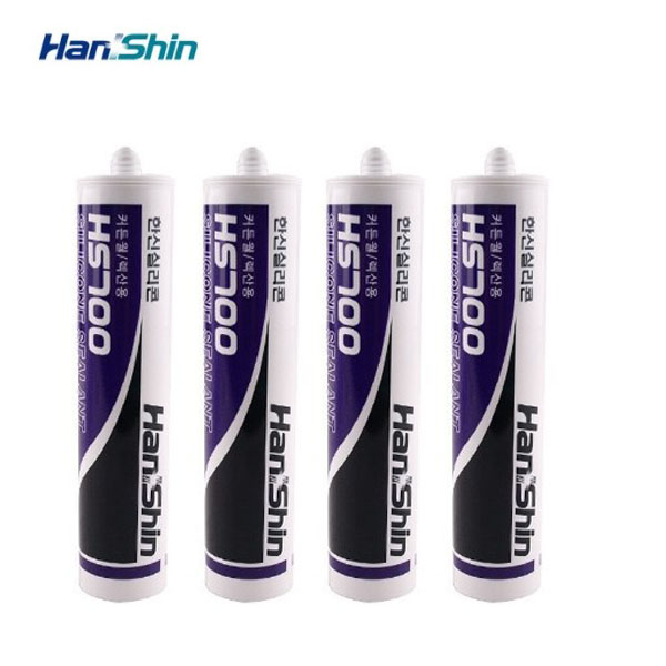 한신 HS700 외부용 렉산용 판넬용 실리콘 낱개판매(투명,백색,흑색,연흑색,반투명,회색) 3,500원