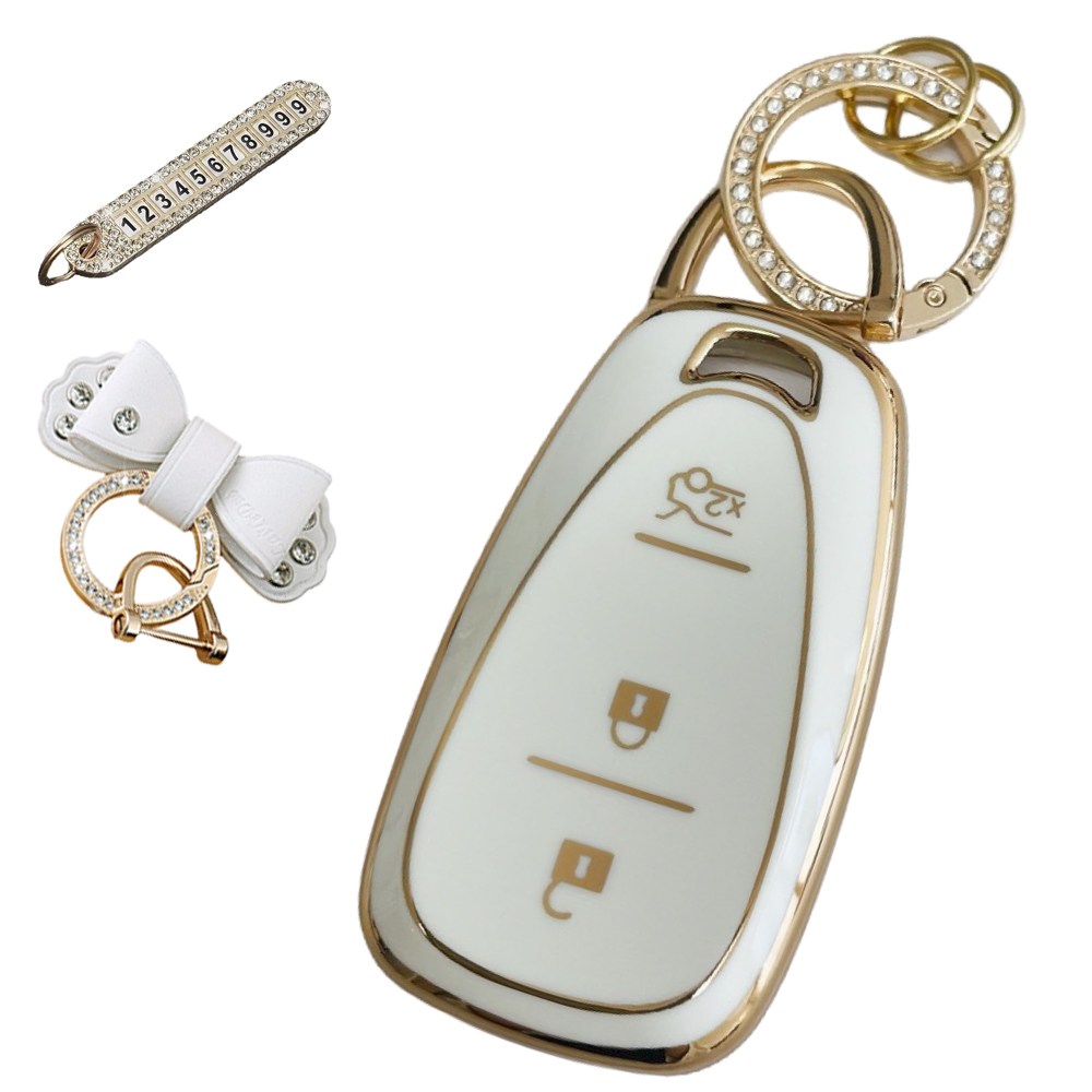 루루형제 쉐보레 호환 프리미엄 TPU 키케이스+번호키링+가죽리본 세트 10,780원