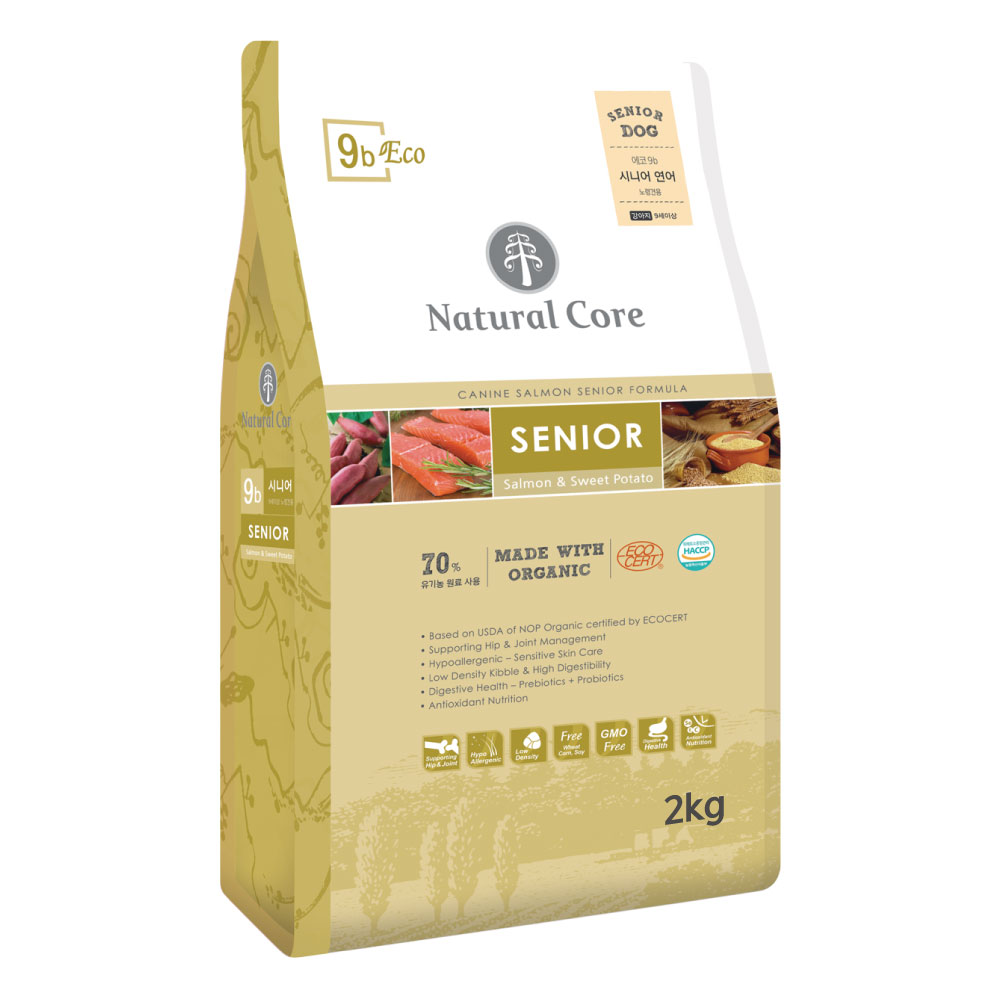 네츄럴코어 강아지 에코9 기능성사료 시니어 21,000원