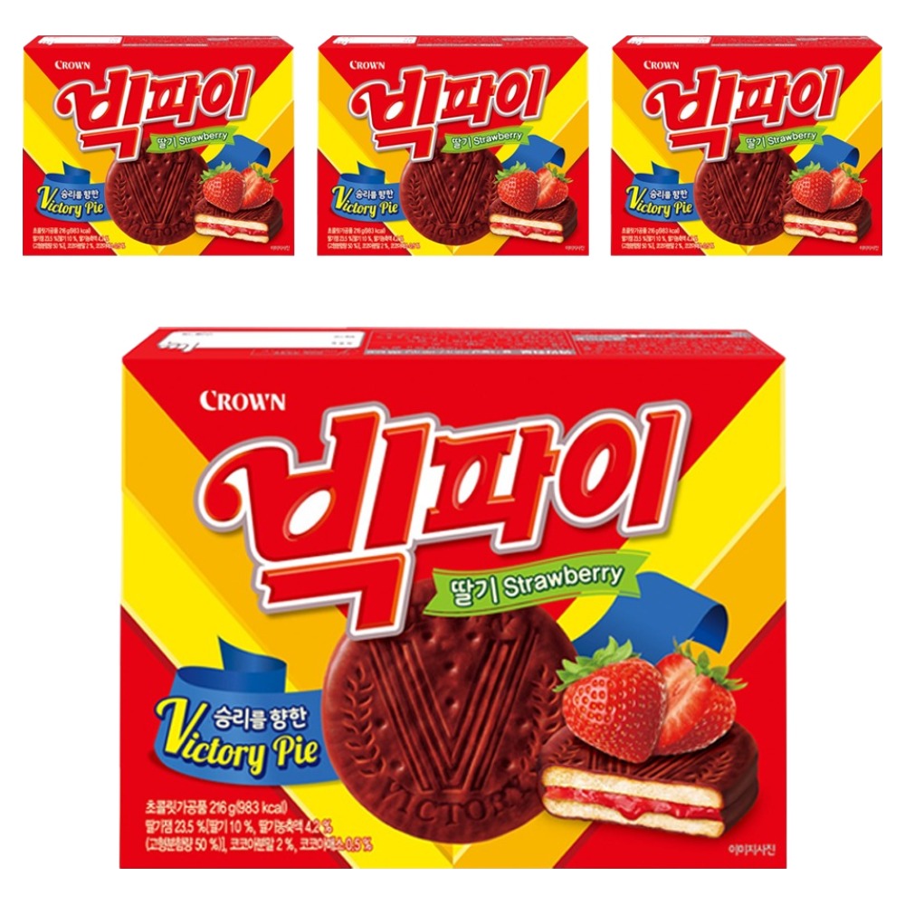 크라운 빅파이 딸기 8,440원