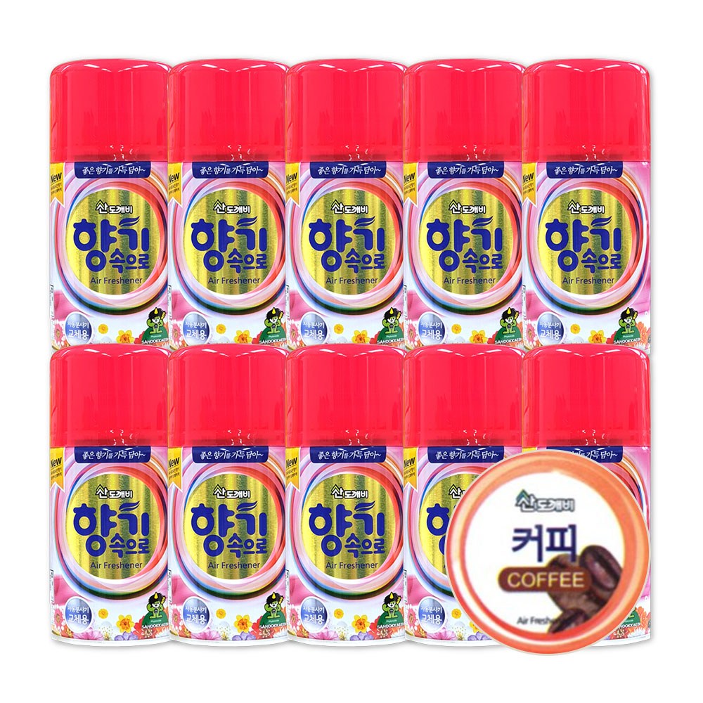 산도깨비 향기속으로 방향제/자동분사기 리필 향캔 25,500원