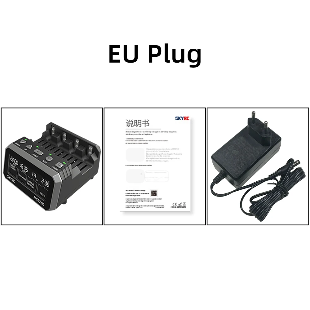 NC2200 12V/2.0A 4 슬롯 AA 배터리 충전기  분석기 NiMH/NiCD 방전  고속 로 고침 68,600원