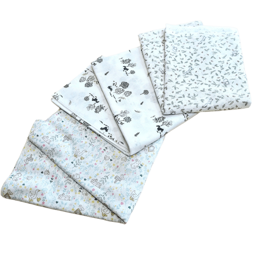 트리베어 무형광 신생아 천 기저귀 목욕타올 출산선물 5P, 5개, 풀잎다람쥐 23,500원