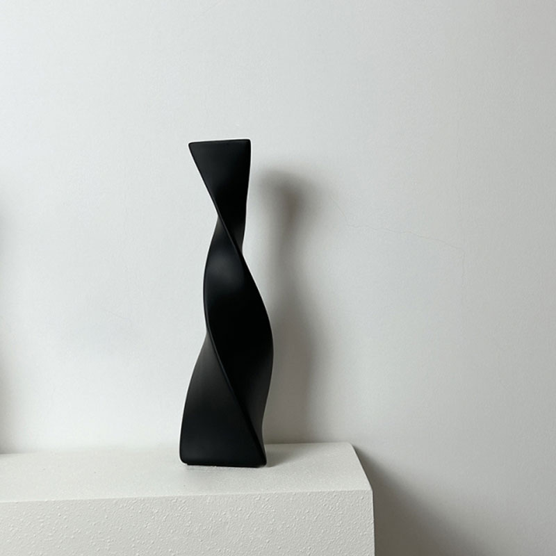 에버하우스 아트 오브제 화병, 블랙 13,800원