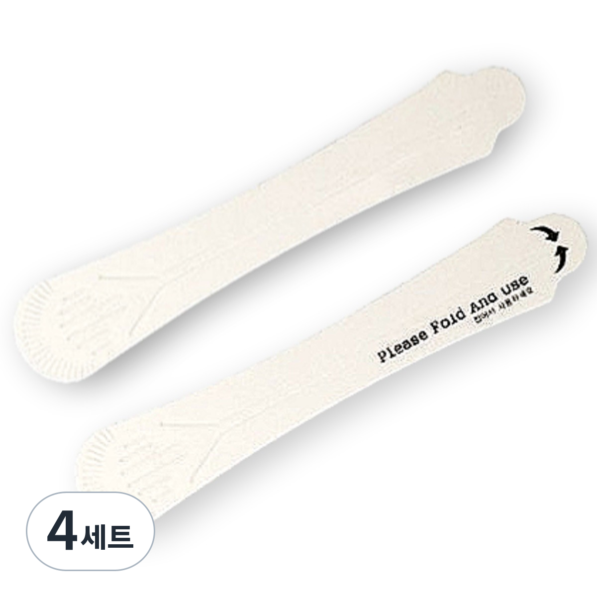 커피스푼 종이스푼 접이식 티수저 일회용 머들러 십스틱 행사 시식용, 500개, 4세트 32,070원