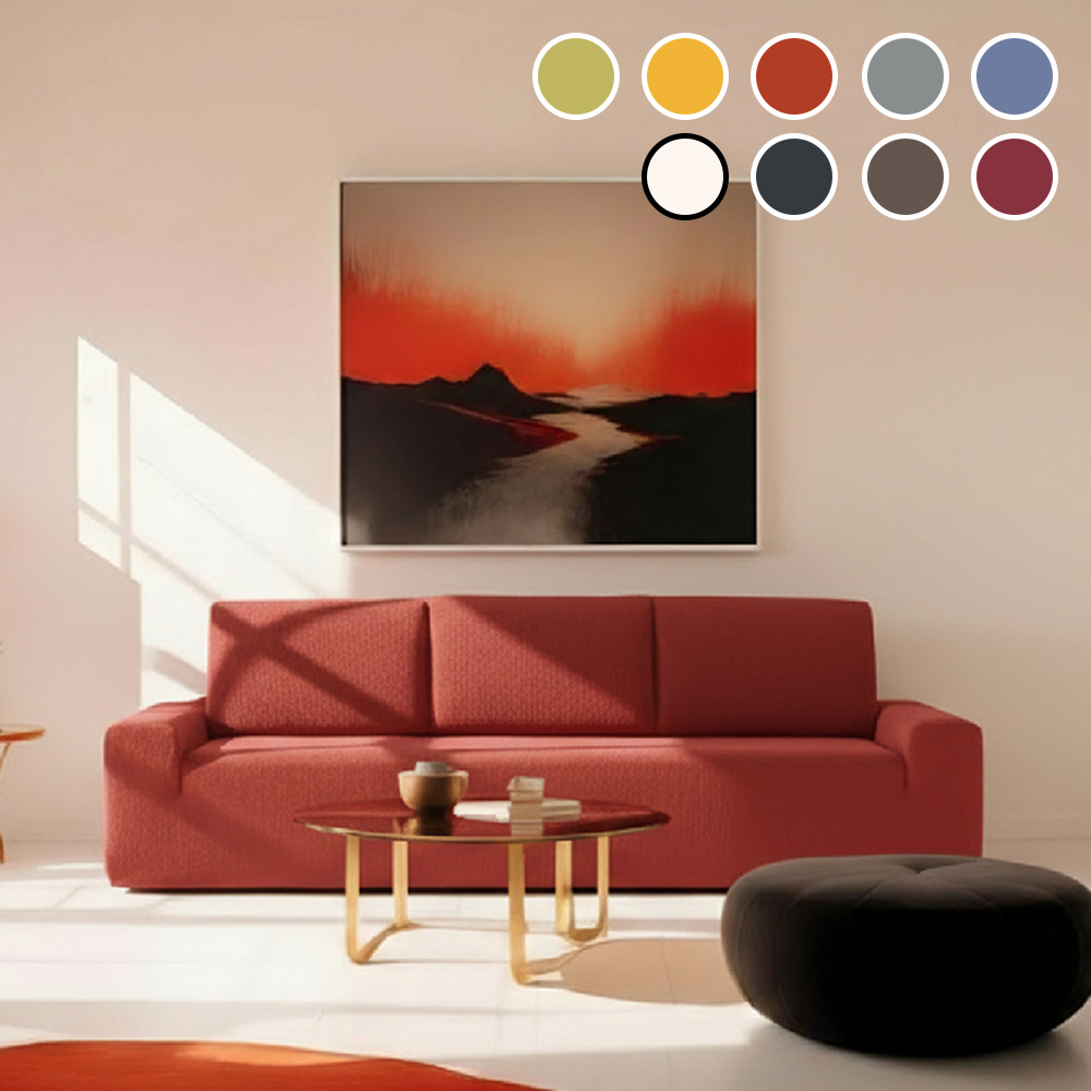 [소파카멜레온] 슈퍼스트레치 원단 오코텍스 인증 스페인 윌리 소파커버 1~5인용 4size 9color, 1개, 미디엄그레이 128,000원