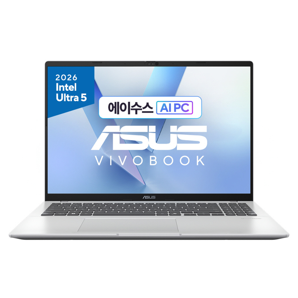 ASUS 2026 비보북 16 코어Ultra5 인텔 14세대, 쿨실버, X1607AA-MB045W, 512GB, 16GB, WIN11 Home, 현재가 1,149,000원