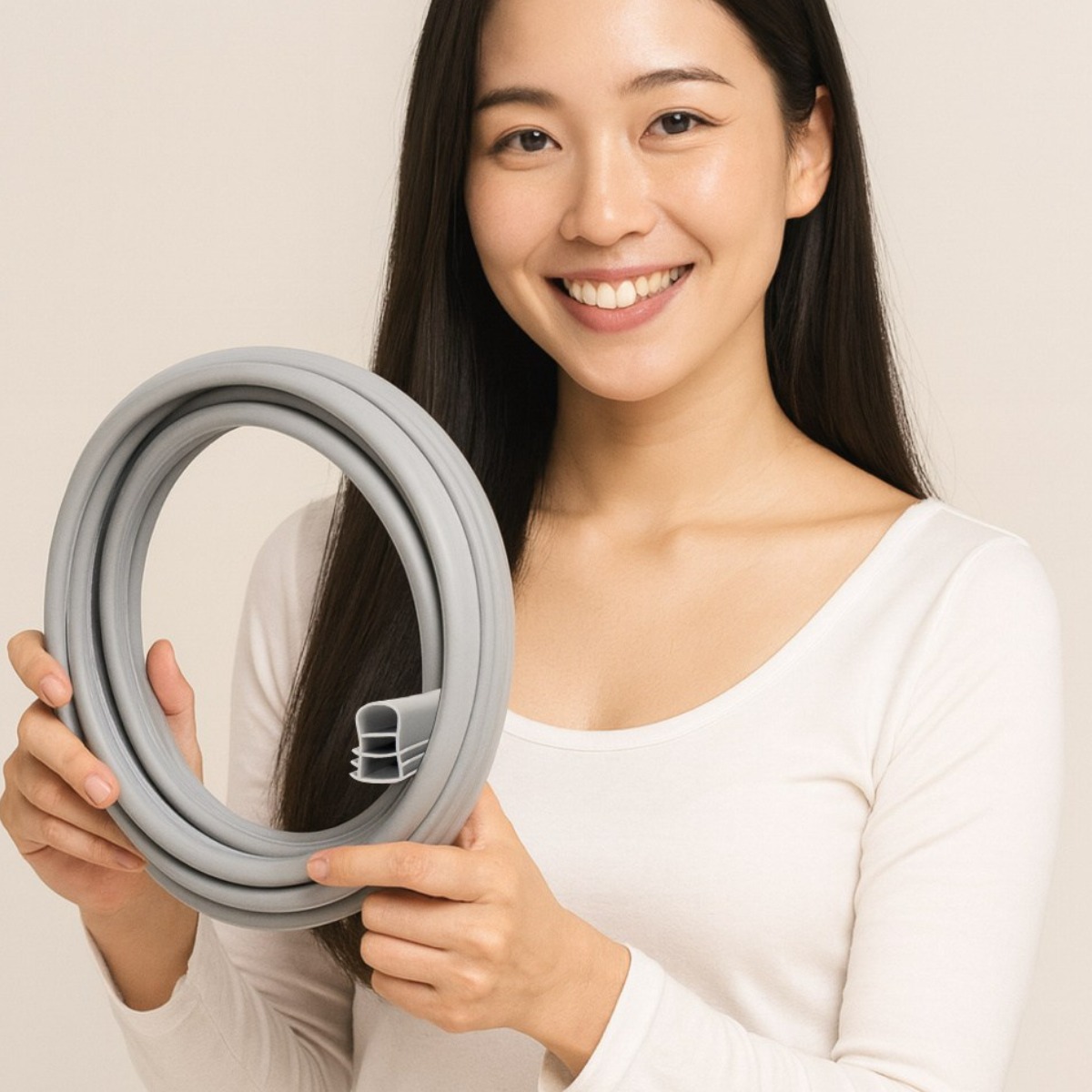 국내생산 현관문 방화문 밀폐 고무패킹 2.4m 3개구성 방풍 방음 방진 밀착 패킹, 1개 15,000원