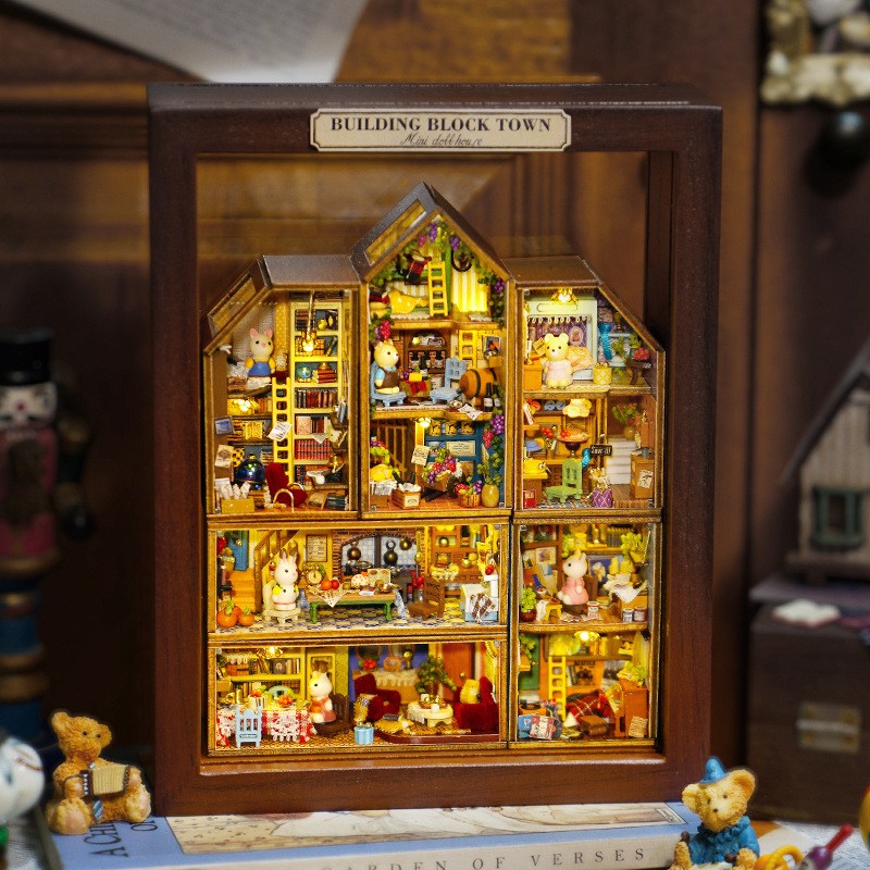 옥탑방어른이 diy 미니어처 하우스 만들기 토끼아파트6종 세트 특별판[한글판] 82,790원