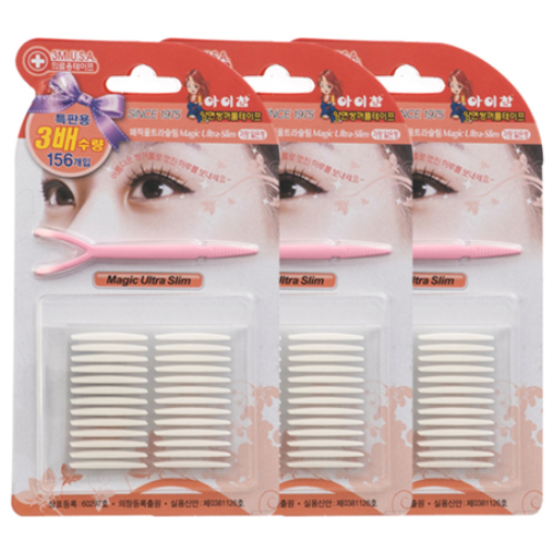 아이참 울트라슬림 양면 쌍꺼풀 테이프 156p 세트, 단일색상, 3세트 13,250원