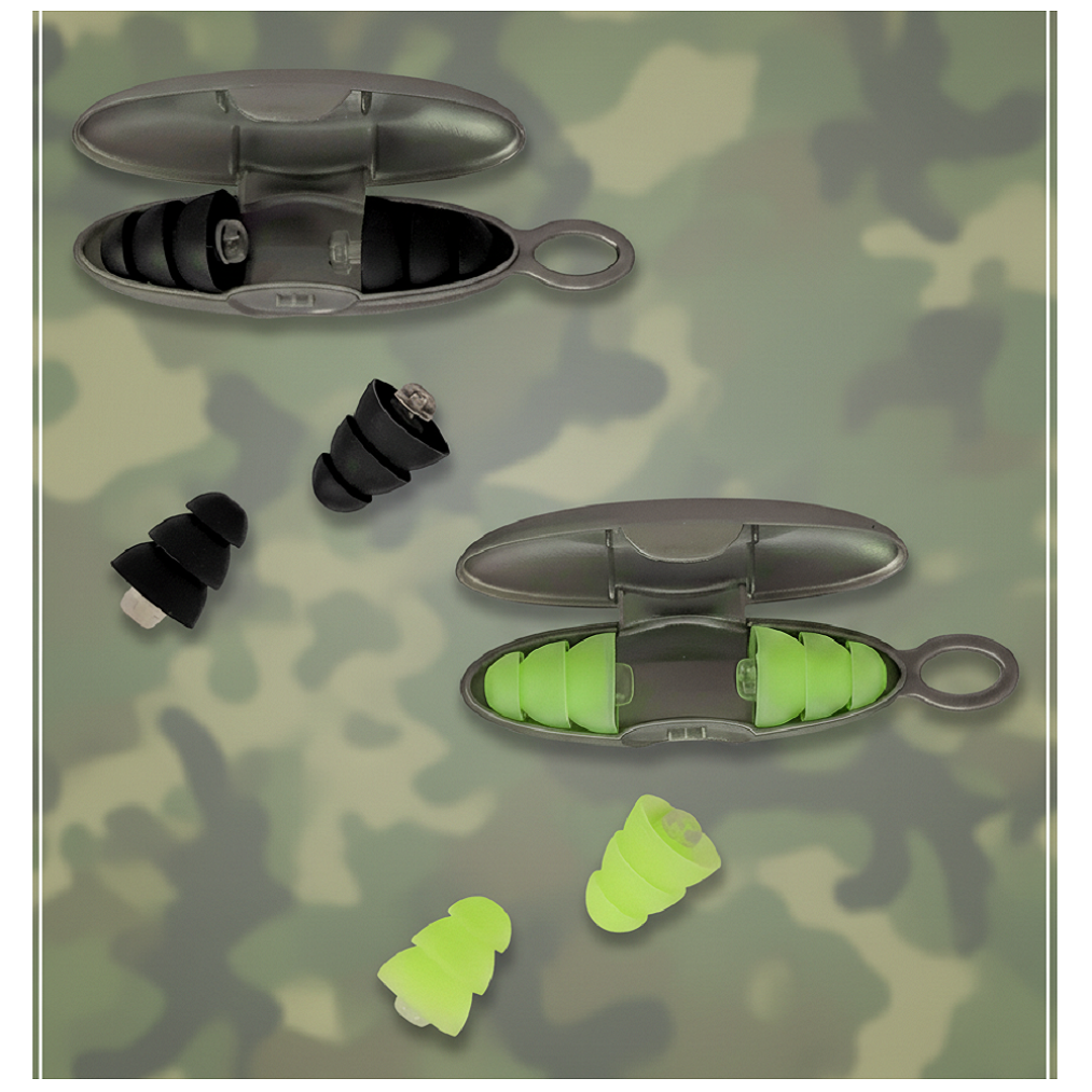 멜로하임 군인전용 귀마개 사격용 폭발 충격 소음 차단 1+1, 2쌍 군대 이어플러그 12,100원