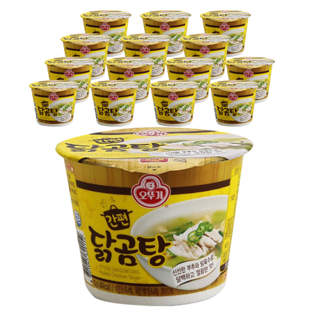 오뚜기 간편 닭곰탕 컵국 14,070원