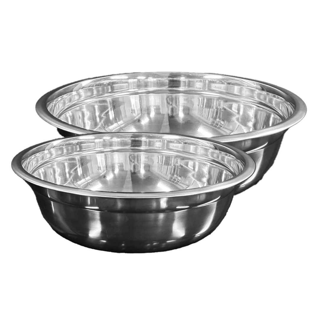 STS 304 스텐 믹싱볼 35cm + 48cm 세트, 1세트, 믹싱볼 2종 46,250원