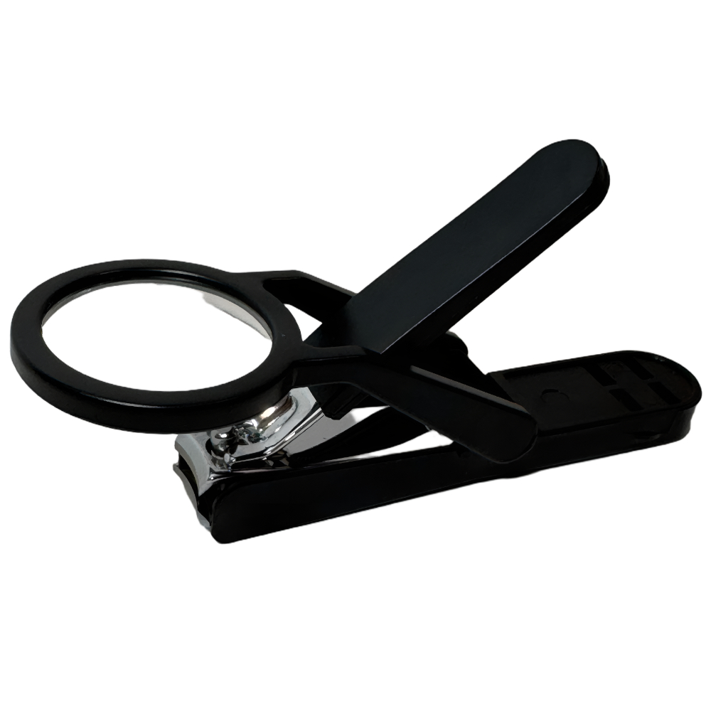 포언트 잘보이는 돋보기손톱깎이 부모님효도 어르신선물, 1개, 심플블랙 10,400원