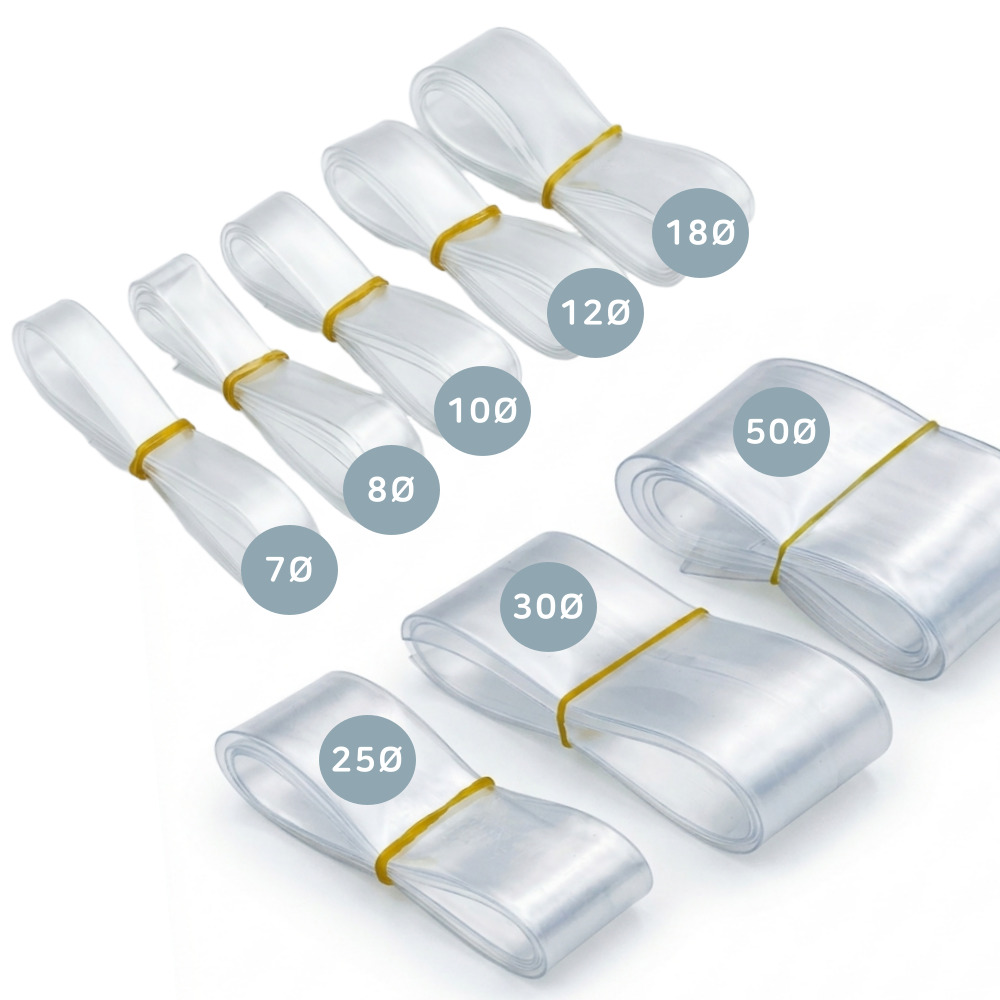 이음케이블 국산 열 수축튜브 전선 케이블 배선 보호 정리 마감 컬러튜브 투명튜브, 투명, 1개 9,000원