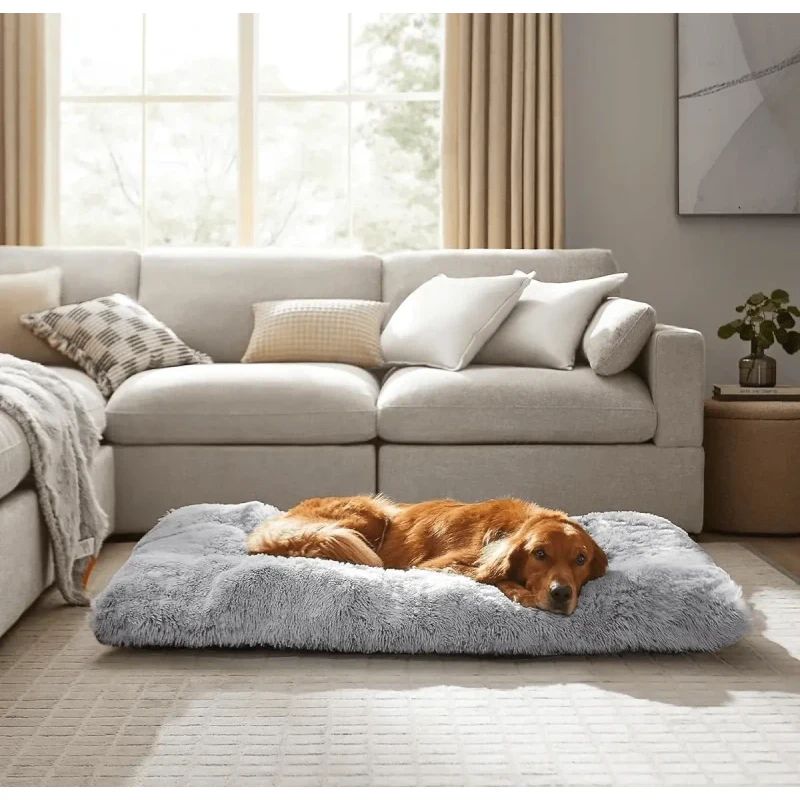 ULEPETS 겨울 따뜻하고 포근한 애완용 침대 강아지 매트 강아지 집 고양이 집, 1개, 멜란지그레이 12,000원
