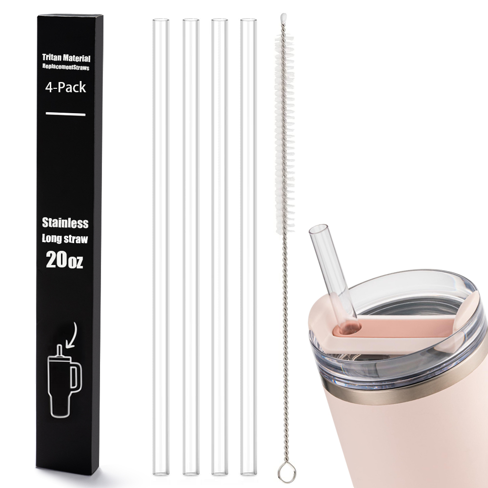 LJL 스탠리 스타벅스 호환 빨대 1.18l/887ml/591ml [트라이탄 재질] 4p+세척솔 1p 세트 4,700원