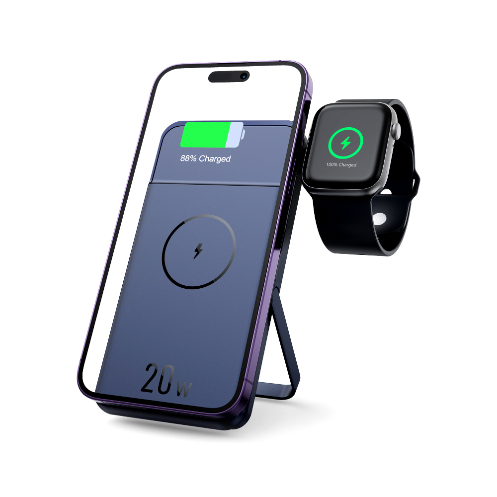 제이팀 맥세이프보조배터리 10000 스탠드형 아이폰 애플워치 갤럭시 샤오미 고속무선충전 26,900원