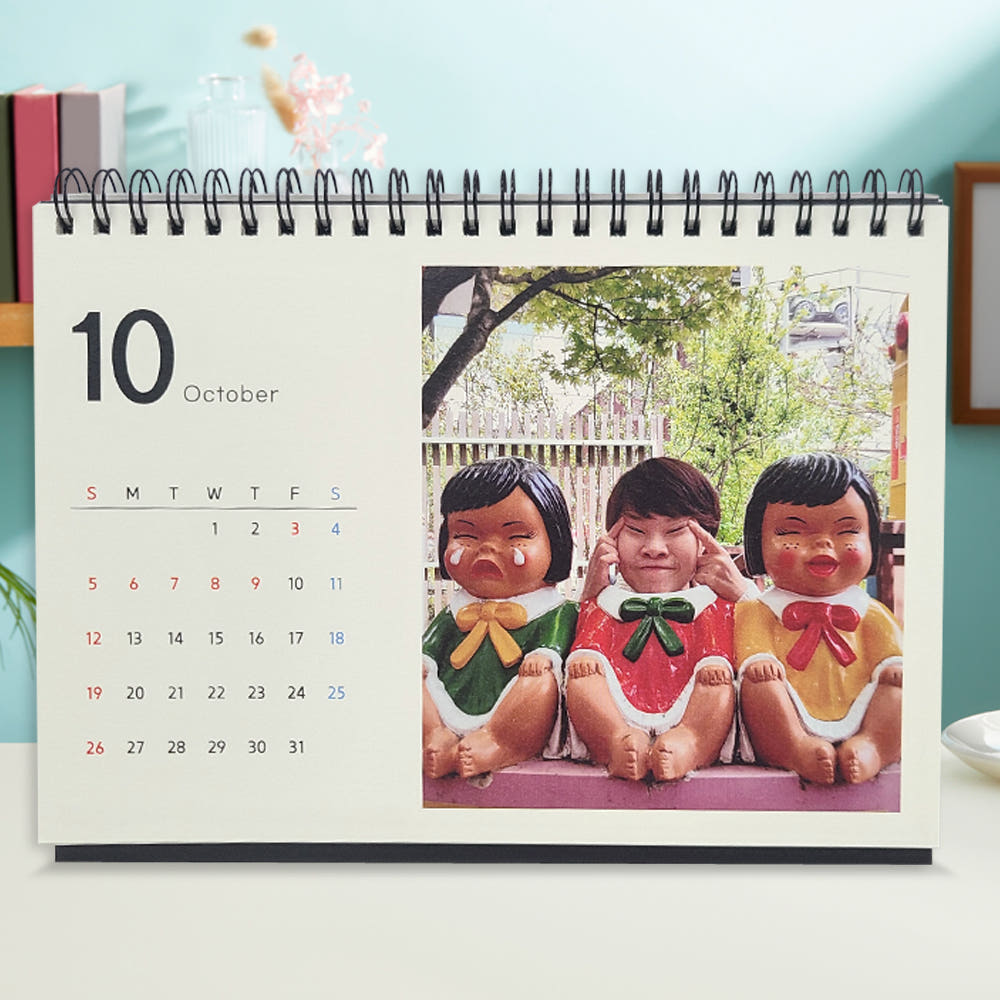 포토달력 제작 나만의 사진 탁상달력 만들기 15,200원