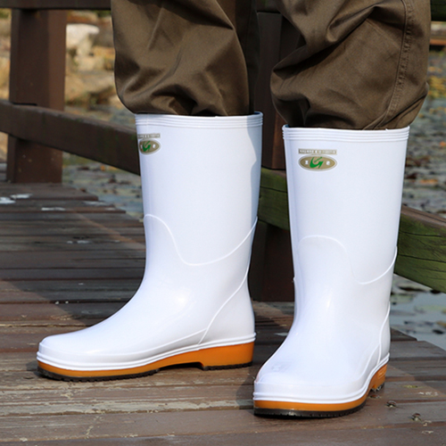 조은산업 미끄럼방지 안전장화 안티슬립 J-06 남성용 화이트 39,000원