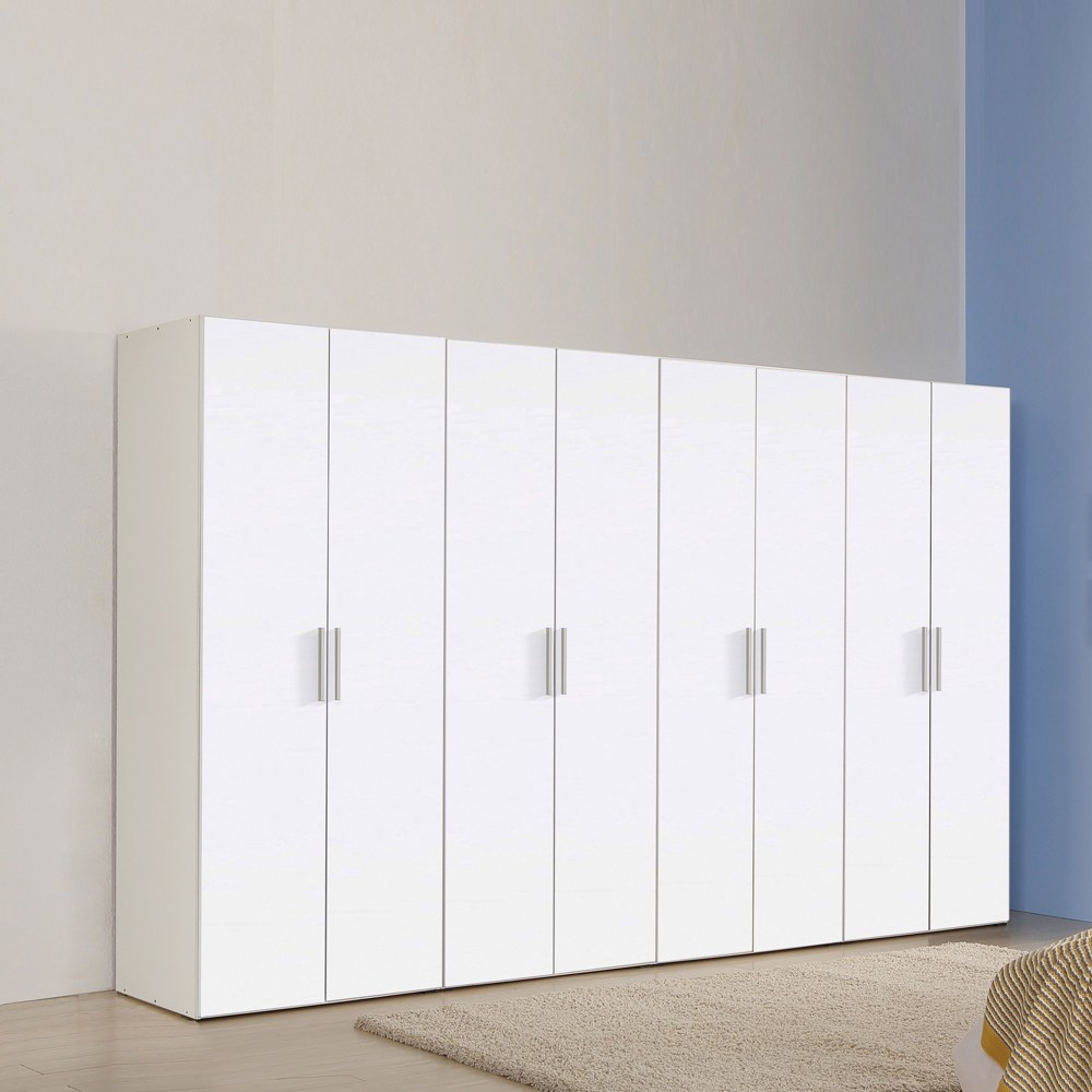 국내제작 직접배송 키높이 프라임 3240mm 장롱 신혼가구 안방가구 드레스룸 옷장 이불장 양복장, 01) 화이트 419,900원