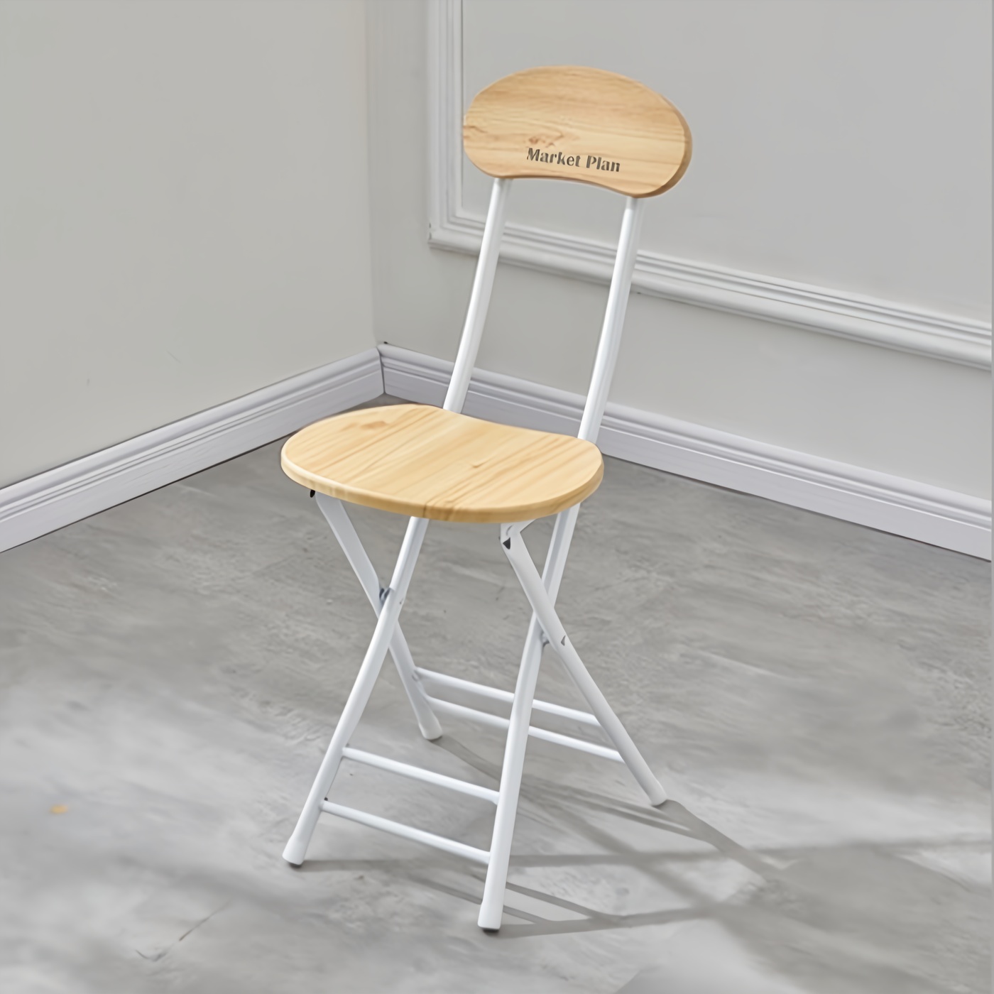 마켓플랜 원형 접이식 의자 12,650원