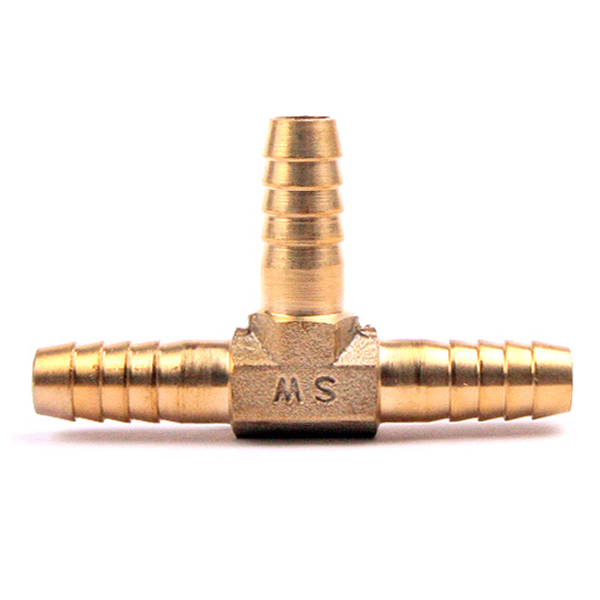 신주 동 T-호스연결대 T형 8mm 9.5mm 11mm 13mm 파이 에어 호스 분배 티 연결 배관 파이프 닛뿔 닛불 니뿔 호스니플 호스연결대 호스연결니플 호스니플 호스닛뿔, 1개 1,600원