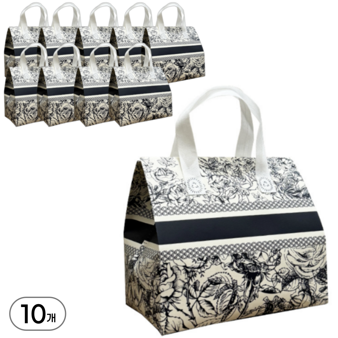 이드니 고급 일회용 손잡이 은박 보온 보냉백 10개 16,600원