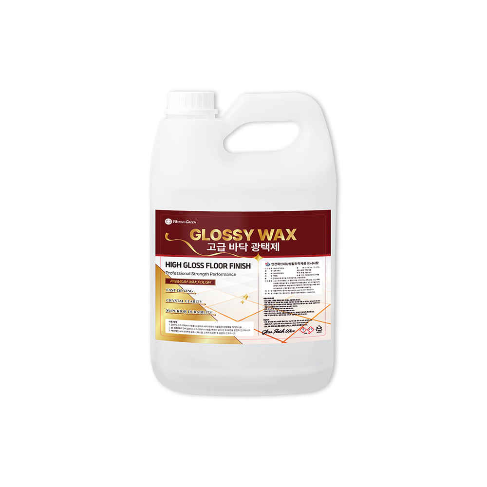 월드그린 글로시 왁스3.75L (바닥광택제 바닥왁스 무지왁스), 1개 15,500원