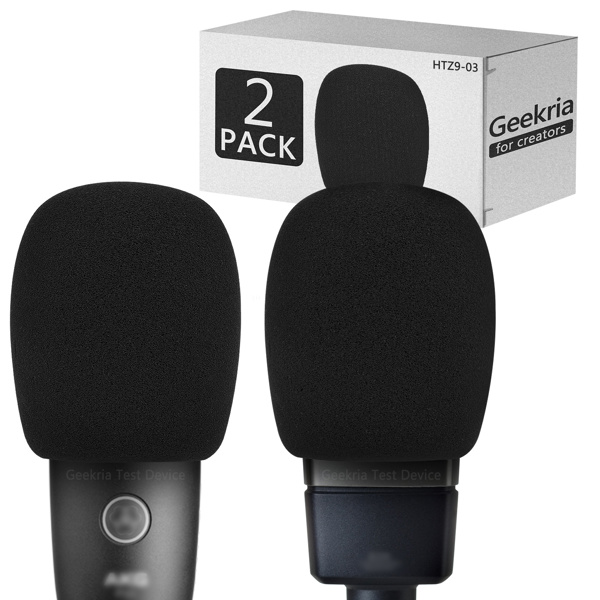Geekria 크리에이터용 폼 윈드 스크린 AKG P120 P220 P420 P820 C3000 C414 XLS 마이크 안티팝 폼 커버와 호환 37,850원