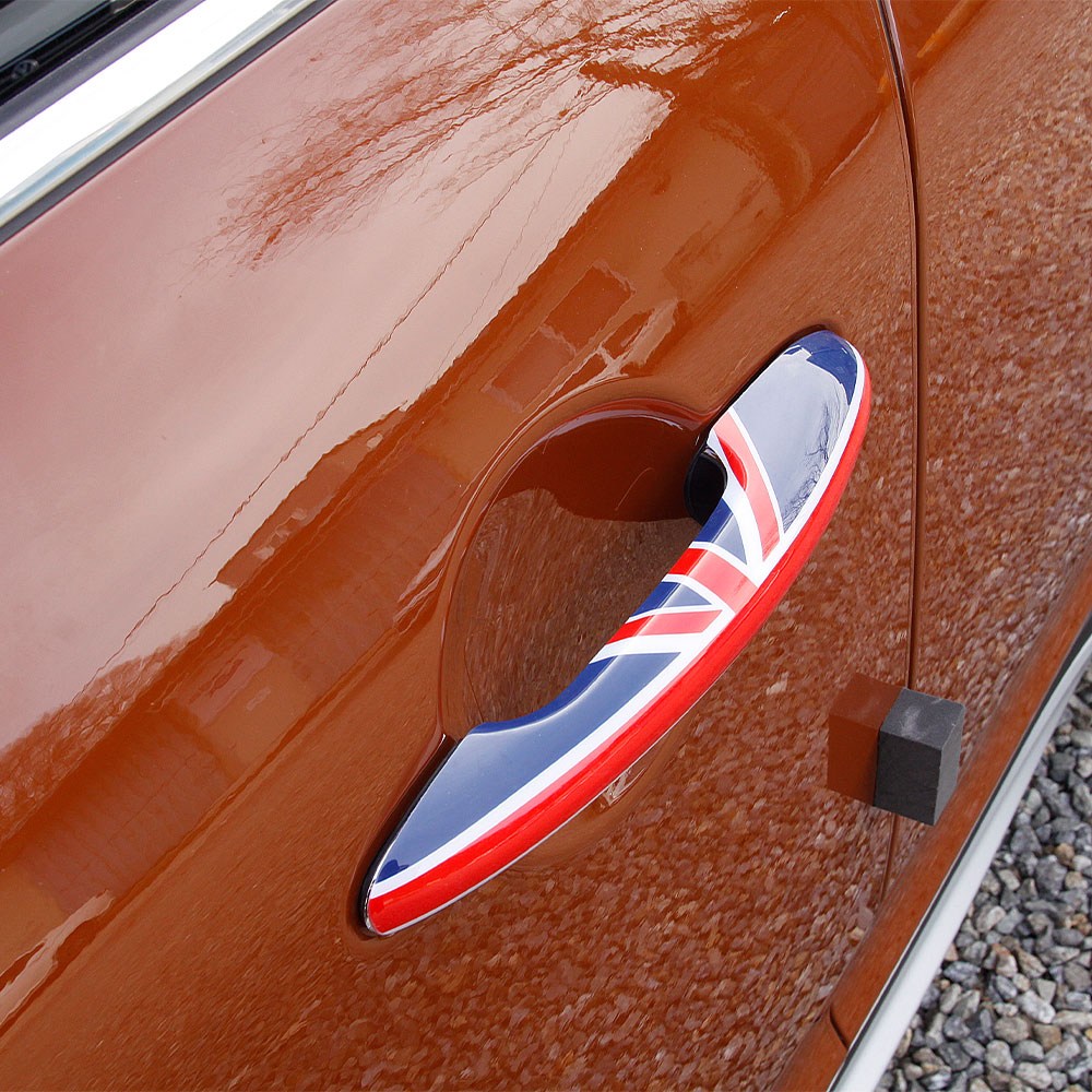 두두카 미니쿠퍼 외부 도어캐치 커버 악세사리 몰딩 용품 꾸미기 2세대 3세대 유니온잭 블랙잭 호환 60,000원