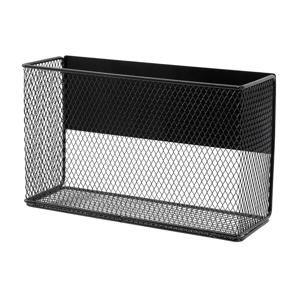 냉장고용 가니데트 블랙 마그네틱 바스켓, 바스켓 정리함 스파이스 랙, 주방 수납용 락커 홀더, 매거진, 화이트보드 51,700원