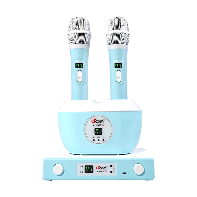 MAX3 디지탈컴 2채널 900MHz 78CH 노래방 무선마이크 285,000원