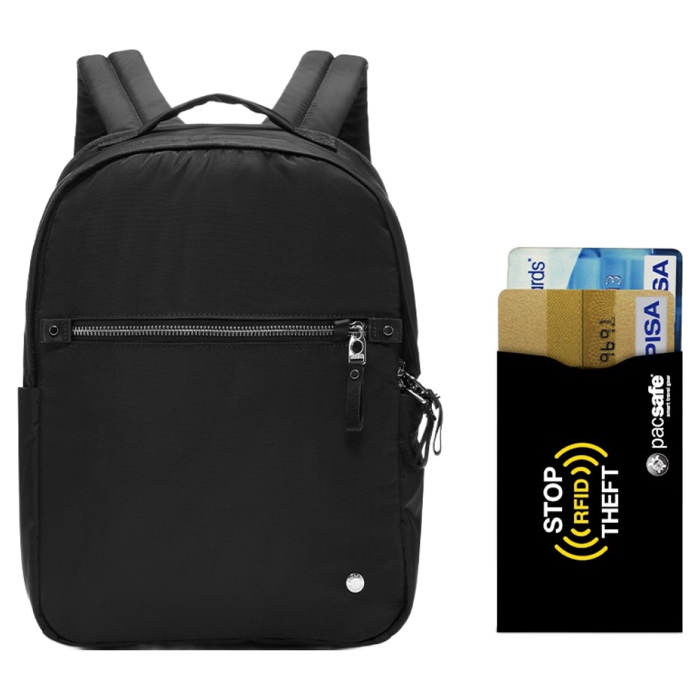 팩세이프 여성용 W 백팩 + RFID차단 카드슬리브 2p 세트 257,140원