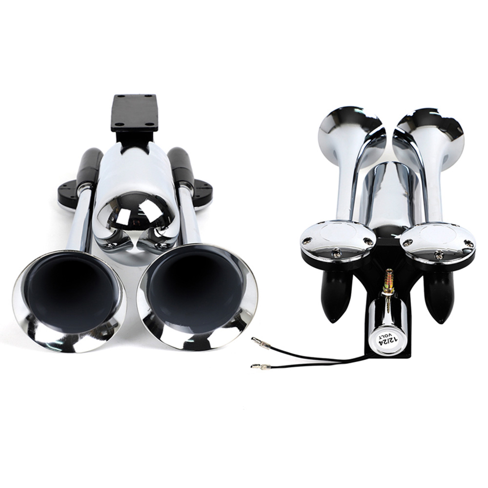 오토비트 쌍나팔 트럼펫 에어혼 (12V&24V겸용) 여음기탑재 강력한 싸라운드 사운드, 1개 51,650원