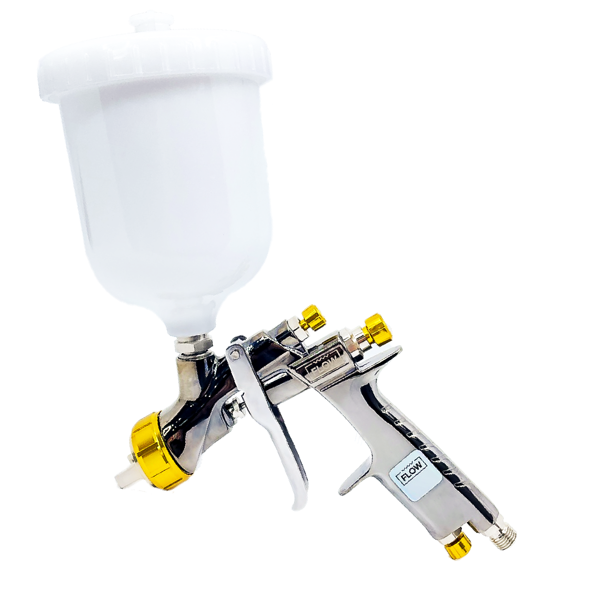 플로우 F400 GC HVLP 중력식 프리미엄 경량 에어 스프레이건 센터컵 자동차도장용 도색용 범용 후끼, 1개 59,800원