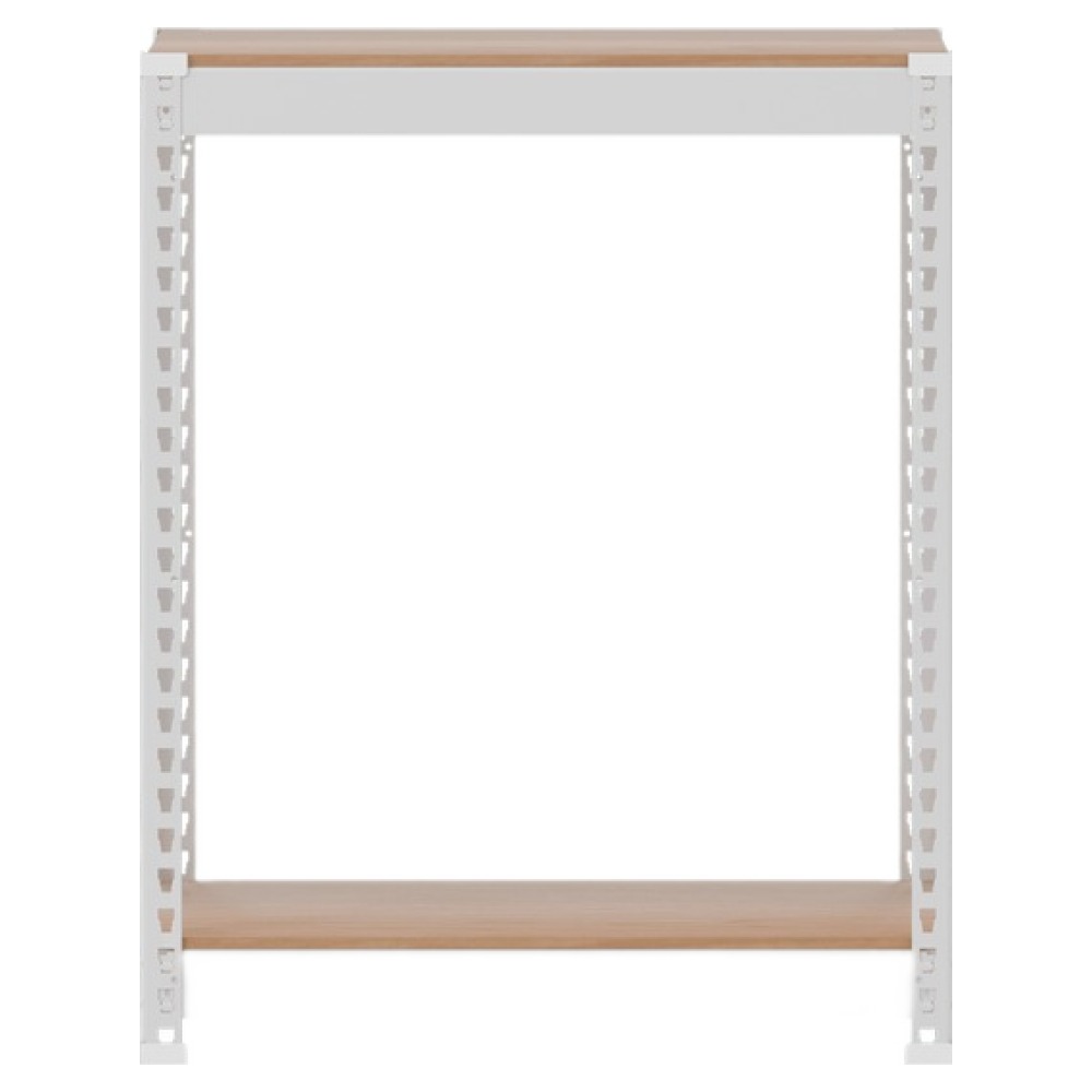 스피드랙 무볼트 조립식 철제 앵글 선반, 화이트, 2단 41,300원