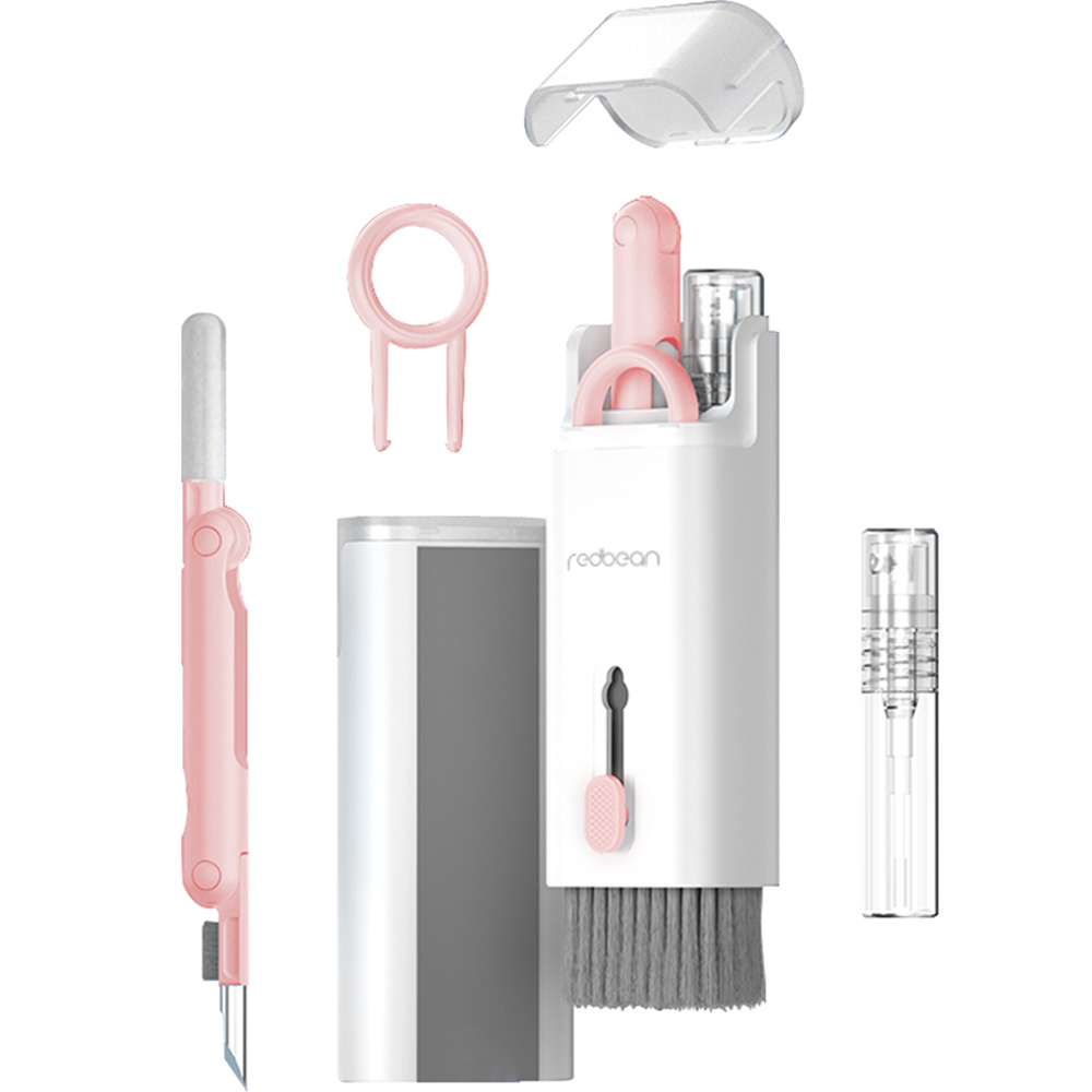 레드빈 7in1 스마트 디바이스 클리닝 브러쉬 청소키트, H1C7-PK, 베이비핑크, 1개 10,840원