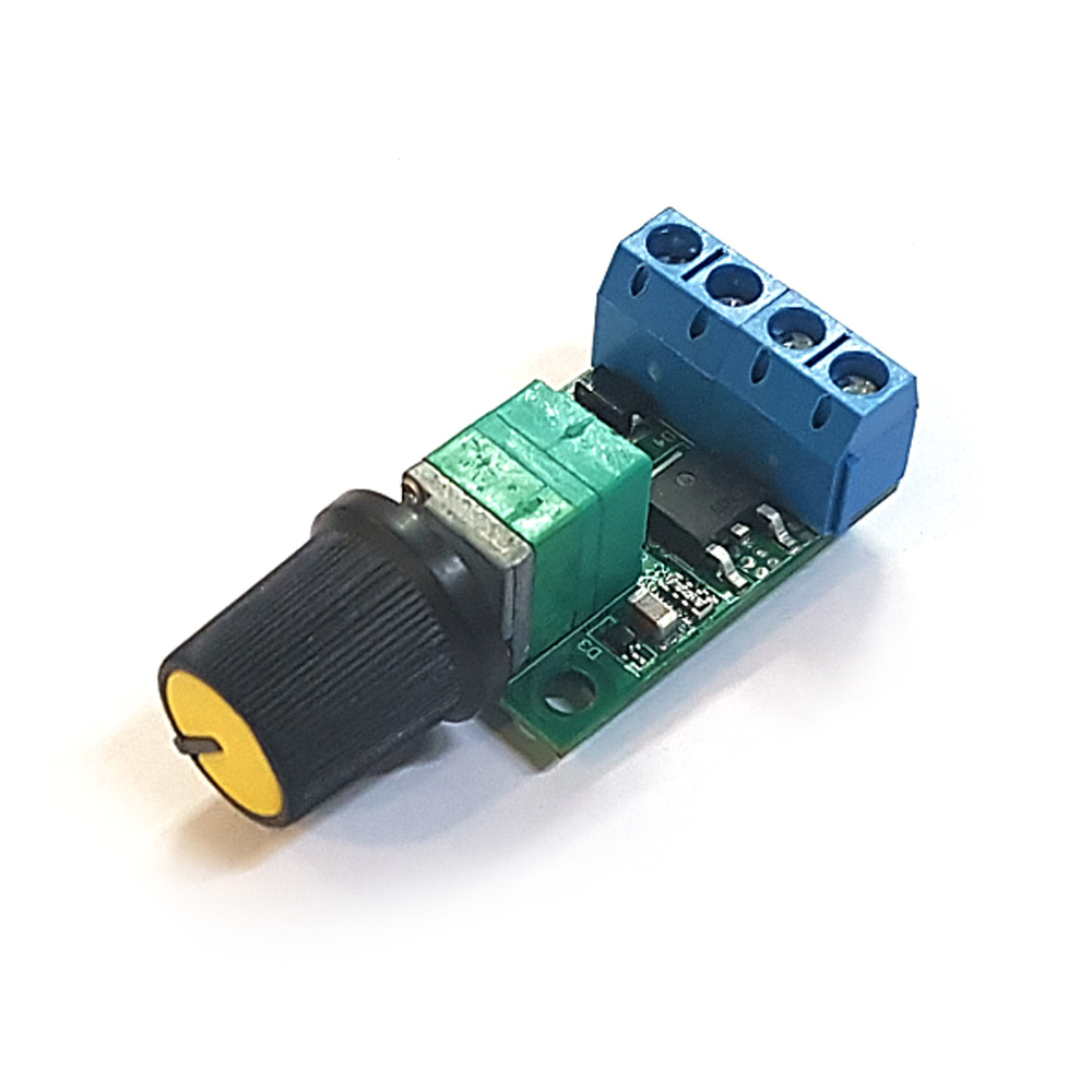 DC 모터 PWM 속도 제어기 DC5-16V 5A 직류 컨트롤러 4,500원