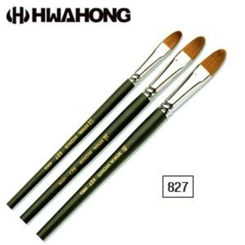 화홍 827F 콜린스키 유화붓, 아크릴붓 낱자루 16호 27,630원