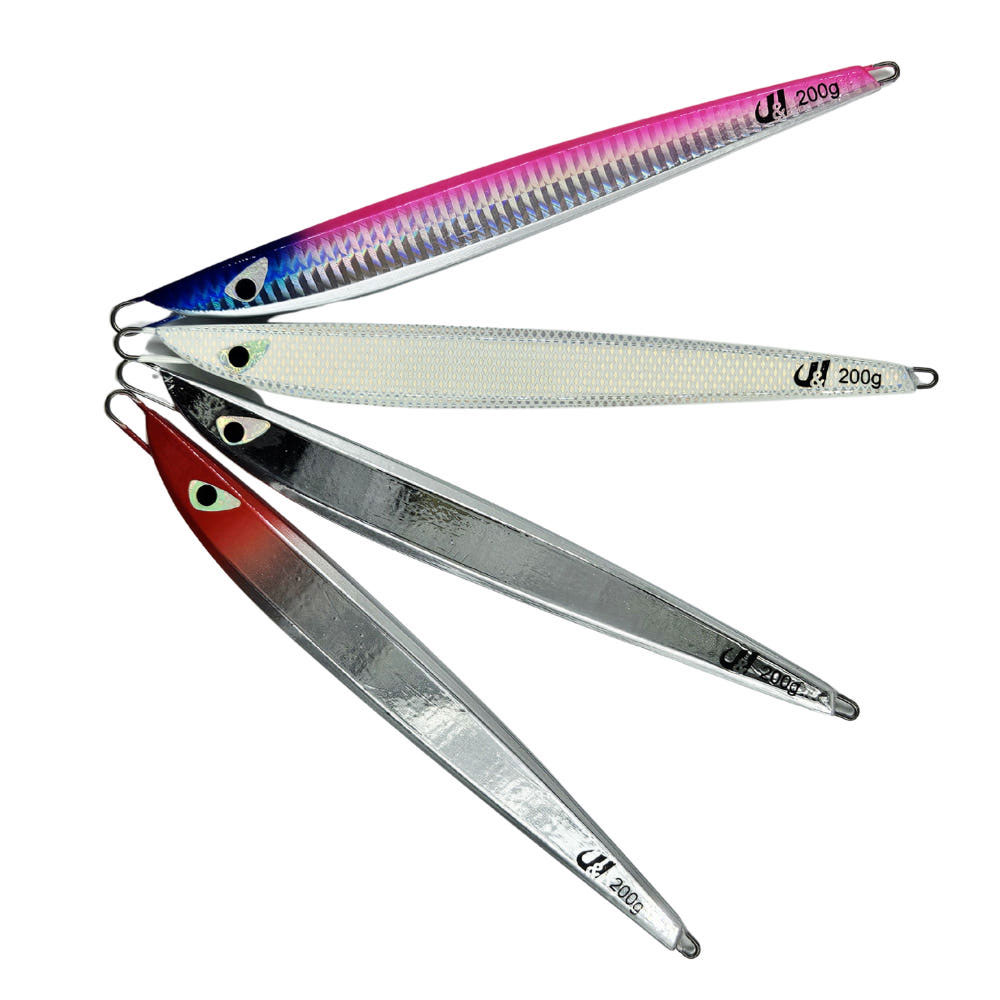 UV+야광 세미롱 빅게임 방어 대구 메탈지그 4종 세트 너티보이 ver.2 24,800원