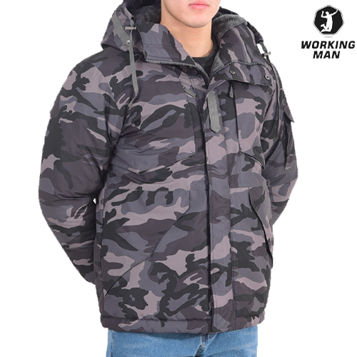 워킹맨 아울렛 겨울용 남성 방수패딩 방한복 작업복 패딩점퍼 낚시 캠핑 야상 아우터 자켓 배달방한복 F114 59,800원