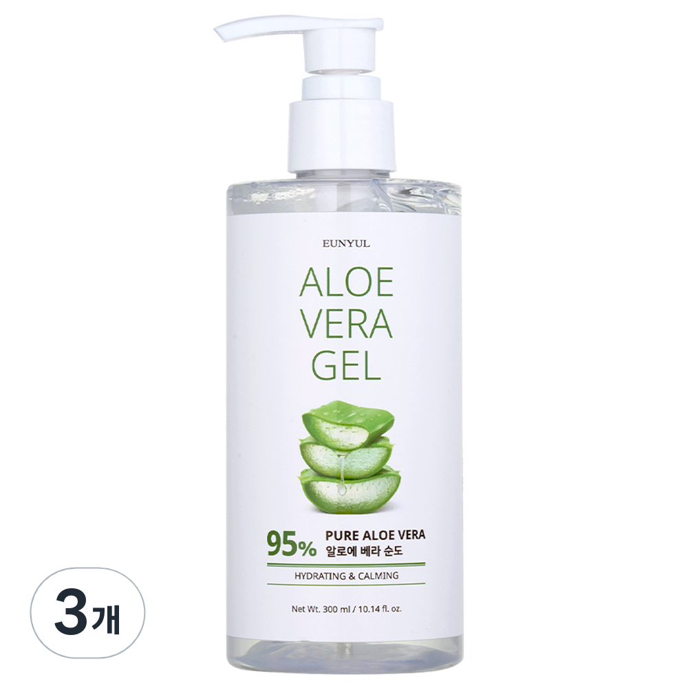 은율 알로에 베라 진정 펌프 수딩젤 95%, 300ml, 3개 26,700원