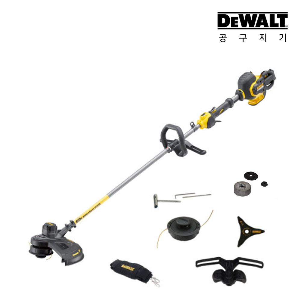 공구지기 디월트 60V 무선 충전 예초기 삼도날 줄날 벌초 예초 DCM571N 베어툴 298,000원