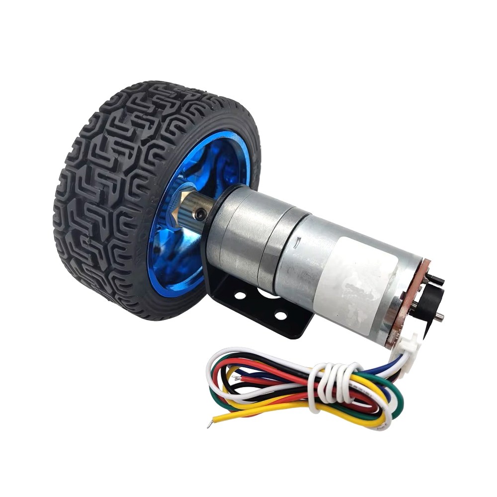 아두이노 RC카 바퀴휠 65mm+JGA25-370 인코더 6V530RPM DC 모터 29,000원