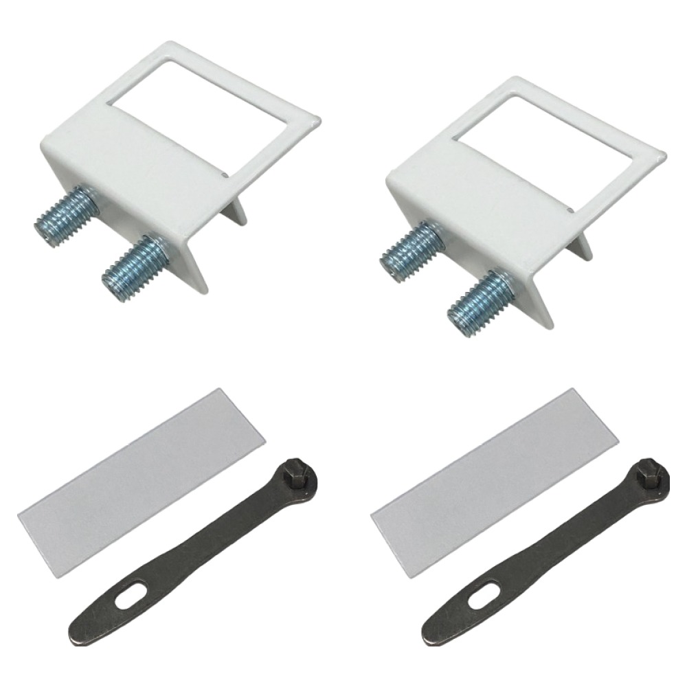 마터혼 창문 방충망 안전 잠금장치 세트, 화이트, 2세트 9,990원