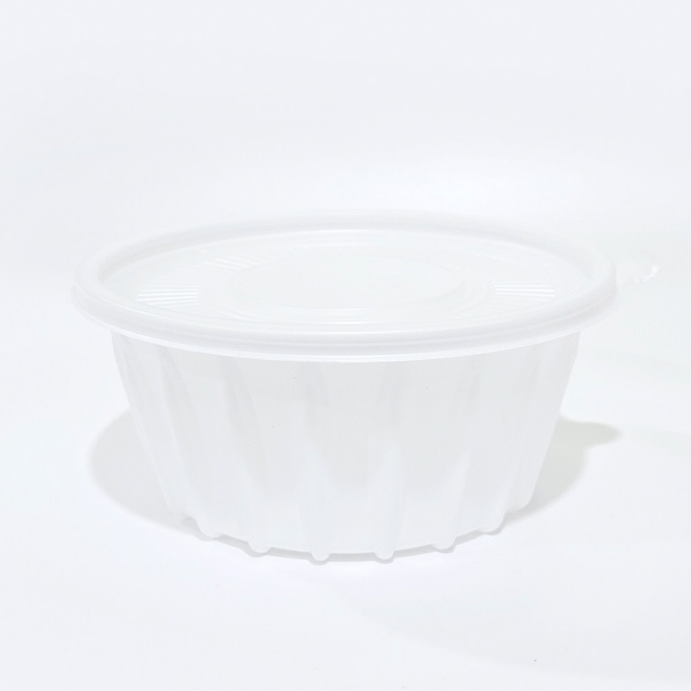 [세트] 국내생산 195파이 면용기 1420ml(대) 용기+뚜껑 50세트/전자레인지가능/짜장면 칼국수 20,900원